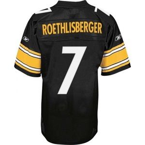 Reebok NFL Roethlisberger Pittsburgh Steelers Jersey